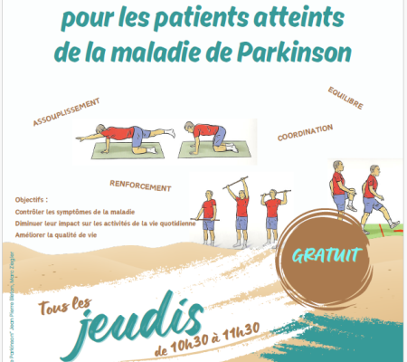Ateliers d'activités physiques adaptées Parkinson Toulouse 25 avril